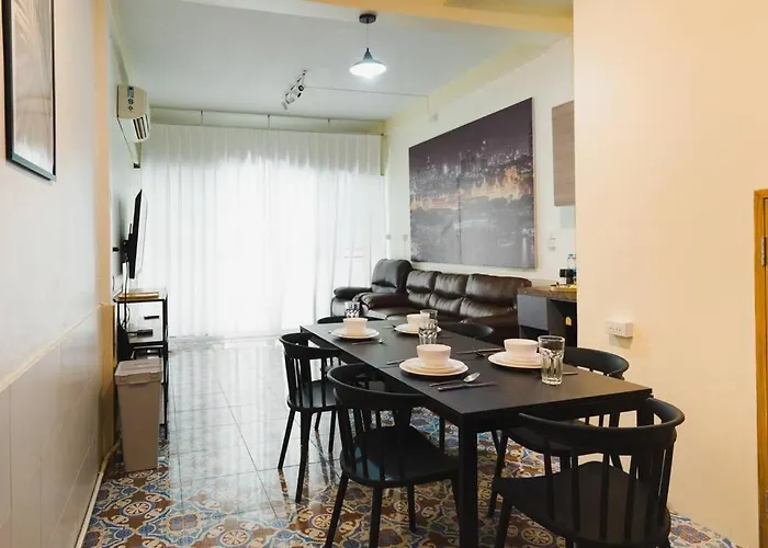 度假居 3br Entire - Close To Train, Boat, Iconsiam, Asiatique 曼谷